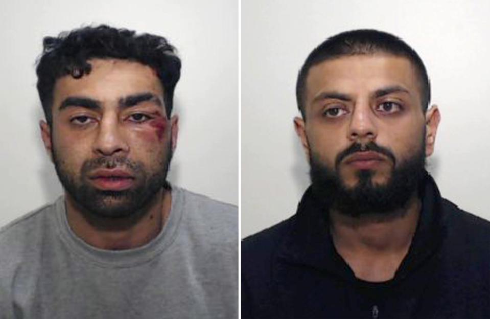  Driver Reham Baluch, left, was jailed for seven years while passenger Saqid Kader got 12 months