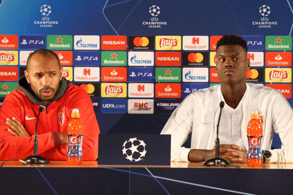  Benoit Badiashile and Henry answer questions ahead of their Champions League contest