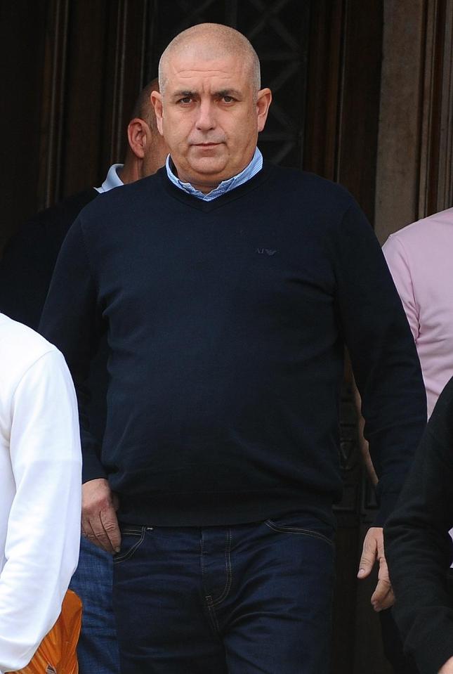  Gary Tucker, 51, was found guilty of violent disorder but is yet to be sentenced