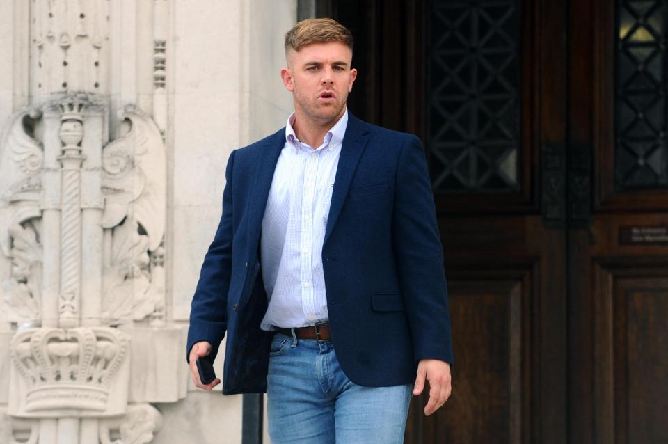  Cardiff fan Nathan Pleace, 30, was found guilty of violent disorder and will be sentenced at a later date