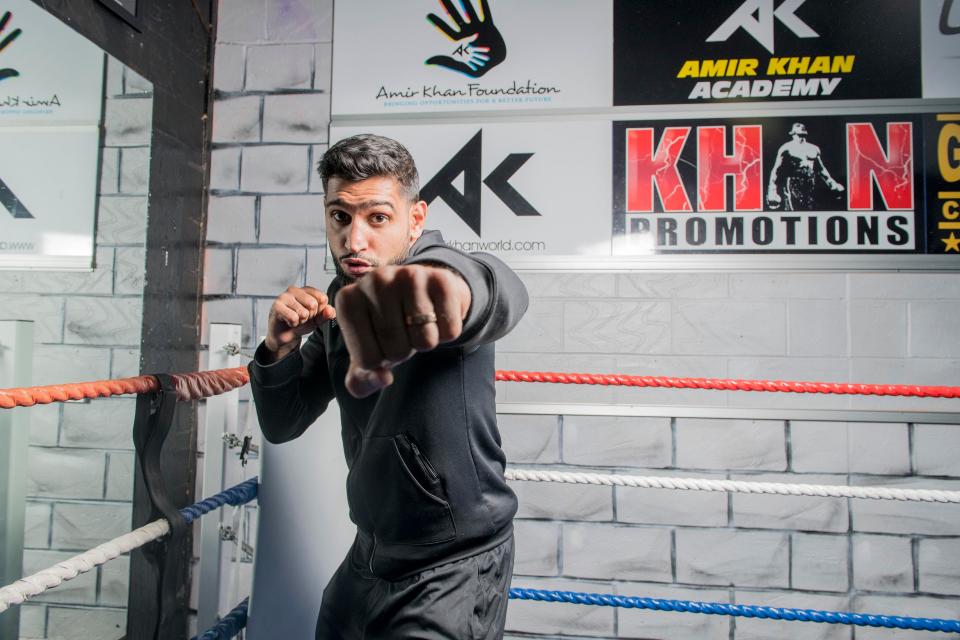  Amir managed to escape the terrifying attack without injury