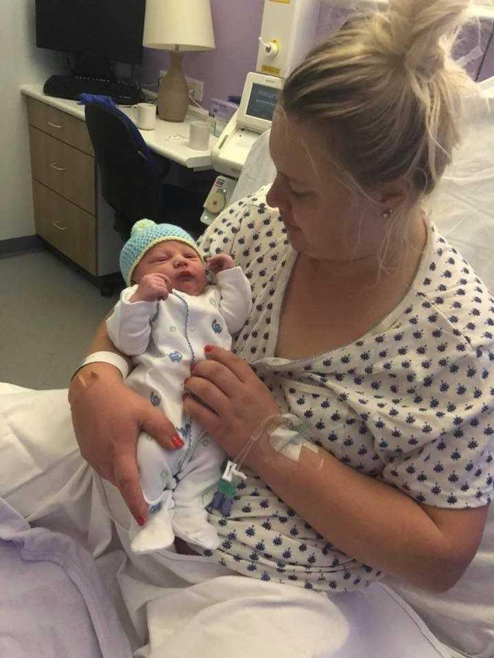  Mum Bethany Pollock, 26, was stunned to see her son's 20-week photo