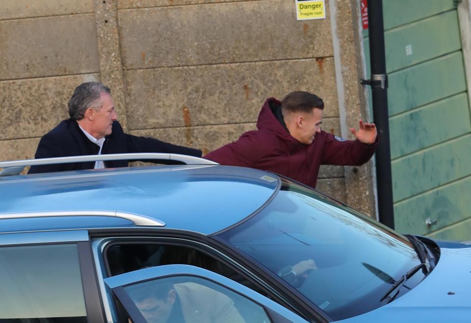  The thrilling scenes show Hunter being chased by coppers who've been lying in wait for him