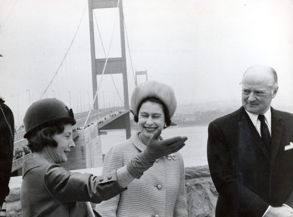  The Queen opened the first bridge in 1966