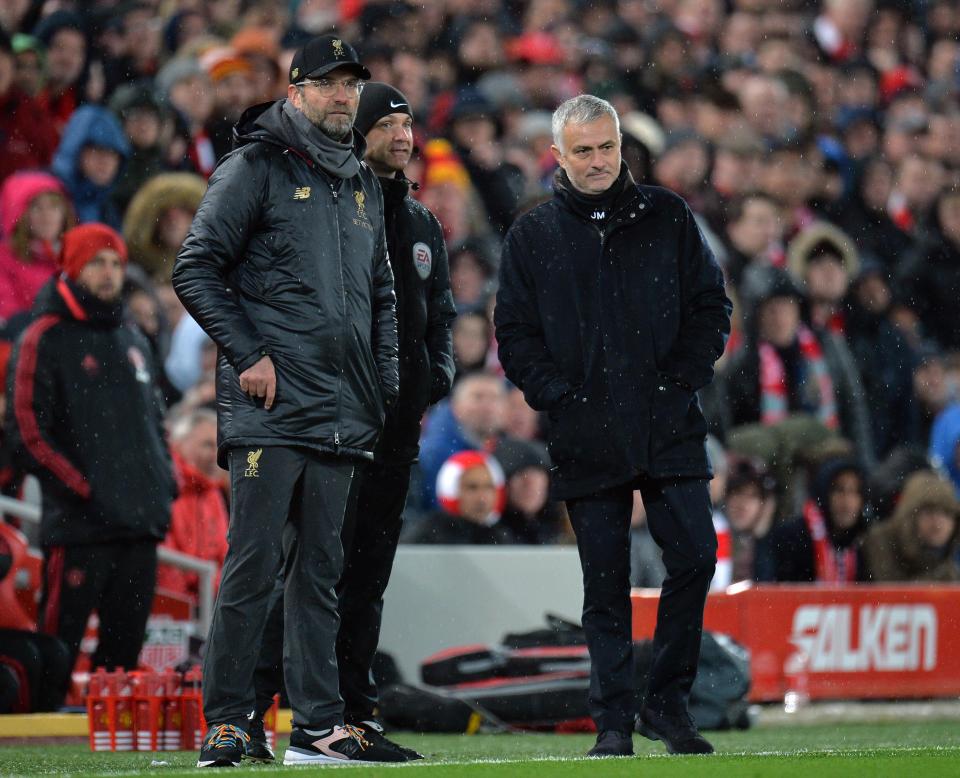 The Manchester United boss also admitted Jurgen Klopp's men dominated his side