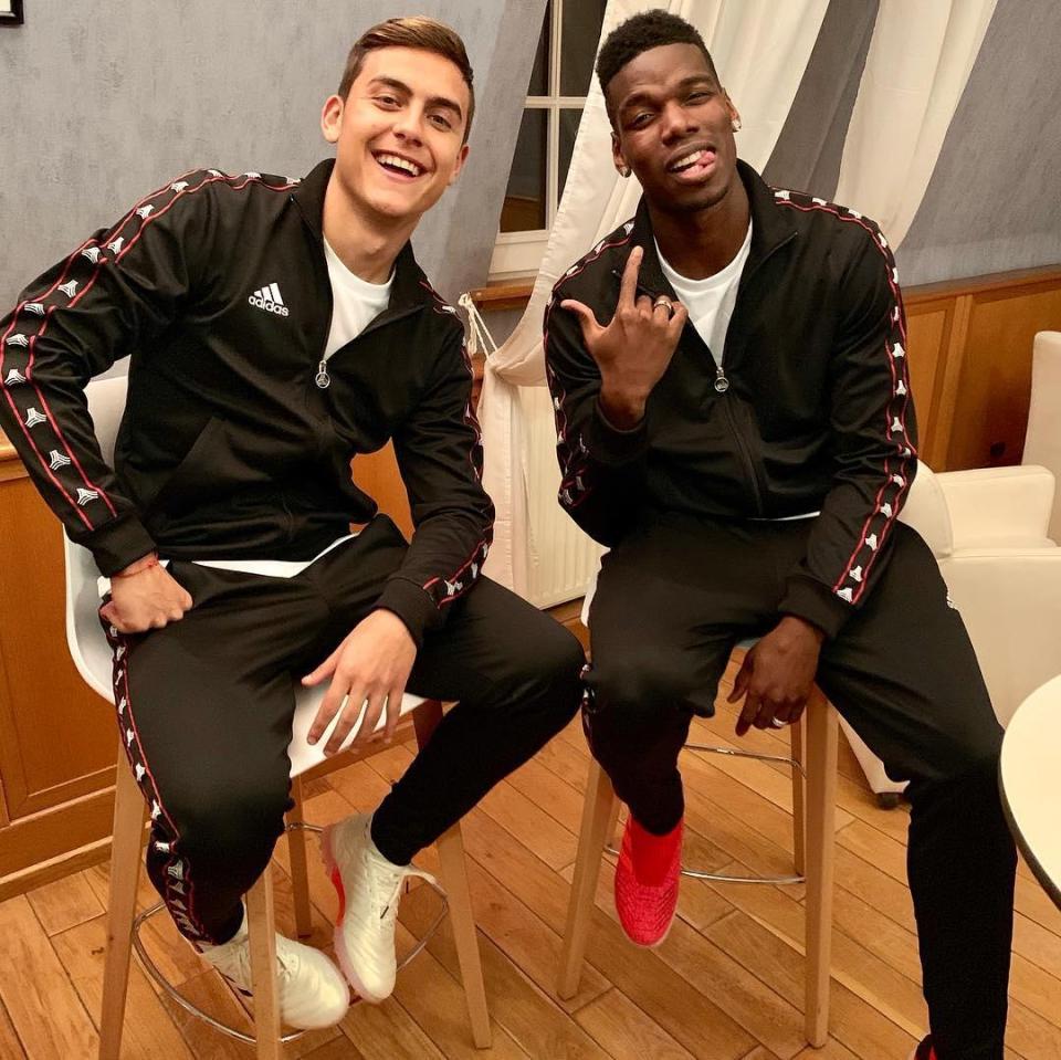 Paul Pogba met Paul Dybala in Paris, fuelling talk of a Juventus return