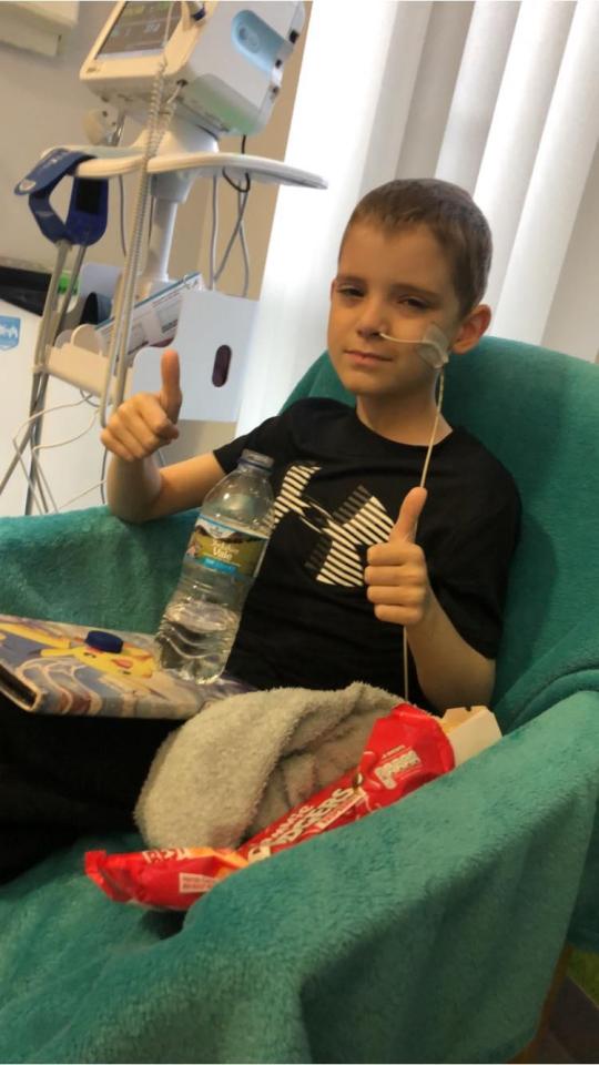 Luke Bell died two days before Christmas after battling neuroblastoma for nearly two years