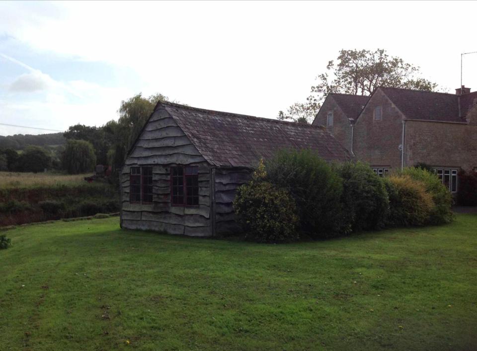  The outbuilding at the Old Mill which will be knocked down replaced with a granny flat
