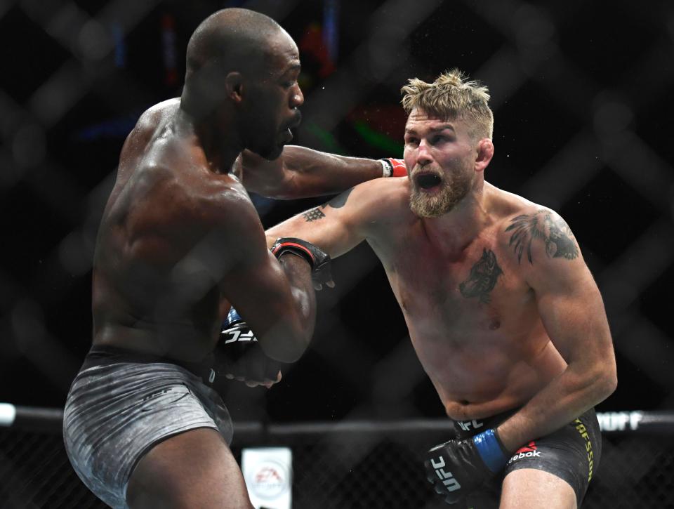 Gustafsson was not able to implement his usual devastating boxing