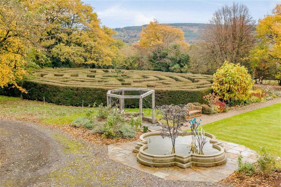 The maze itself takes around ten minutes to finish