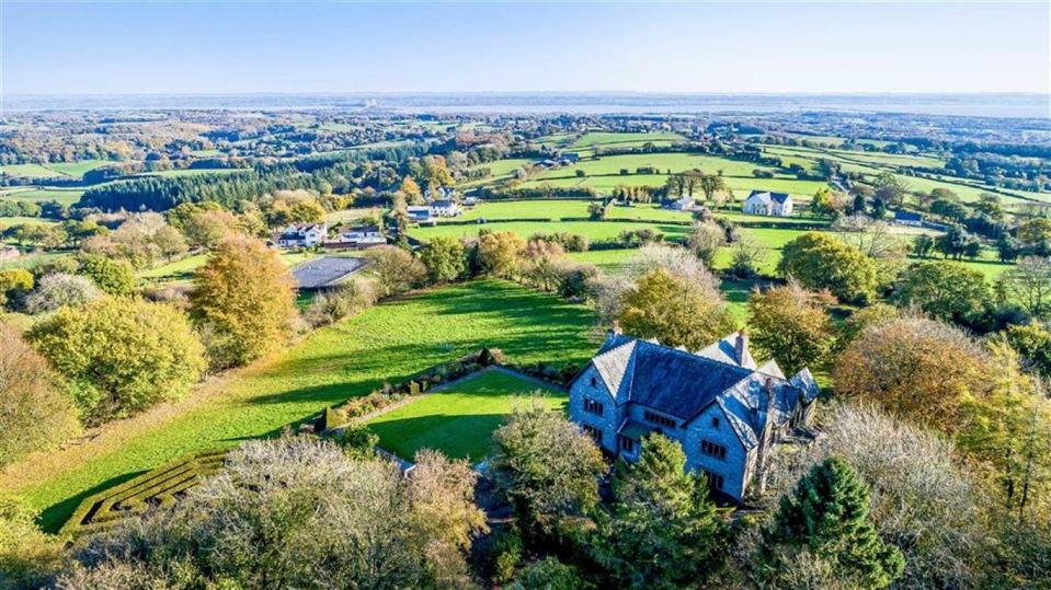  The home is nestled in the beautiful surroundings of South Wales