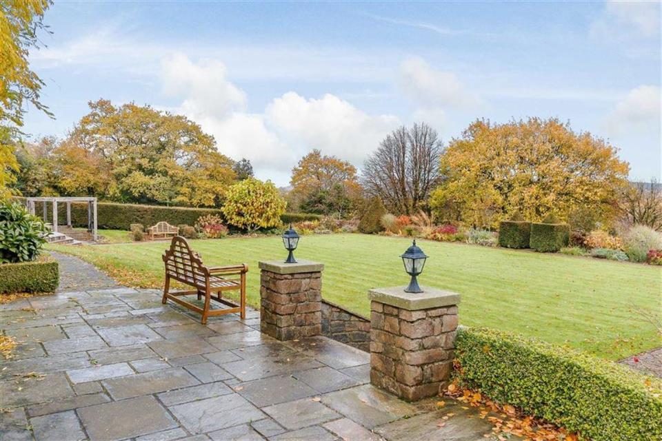  The home also has a huge garden