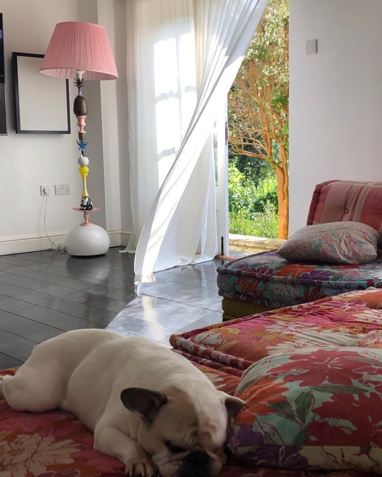  The pad follows a quirky interior