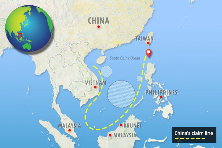 The contested South China Sea