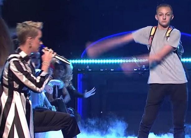  Backpack Kid performed alongside Katy Perry in Saturday Night Live last year