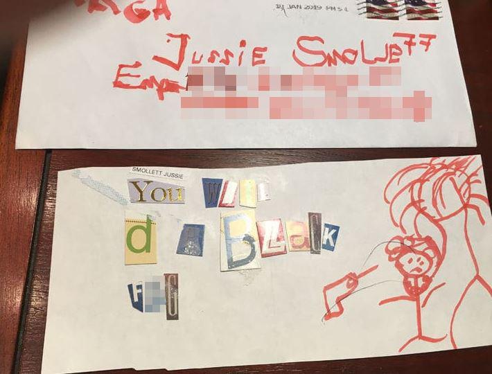 Jussie received hate mail on the set of Empire and was offered extra security days before the attack 