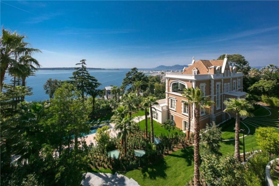 One product to be tested includes the £62 million chateau on the French Riviera