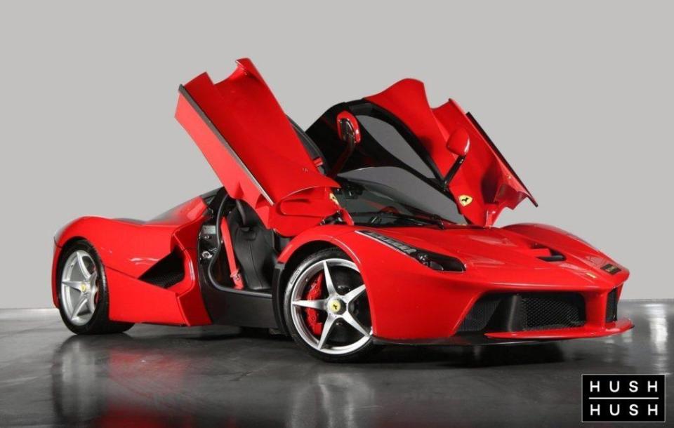 A 2015 Ferrari LAferrari costs £2.1 million on the website