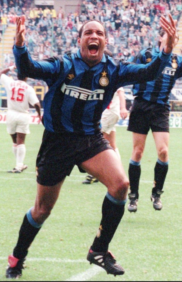  Paul Ince had a difficult start at Inter but is still adored by fans