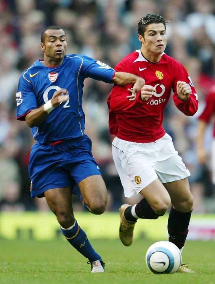 Cristiano Ronaldo called Ashley Cole his most difficult opponent