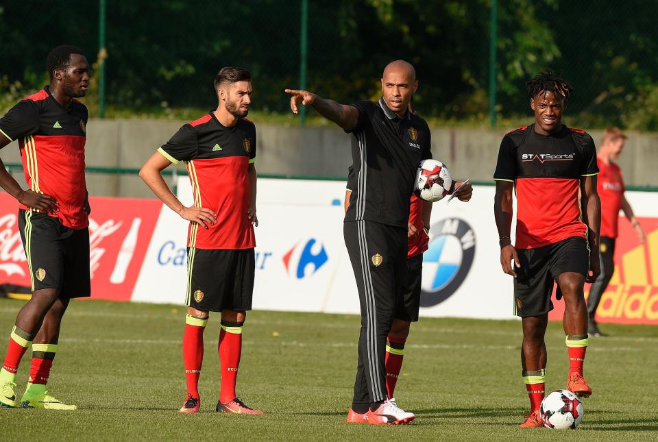 Henry knows Batshuayi well from his time coaching with Belgium
