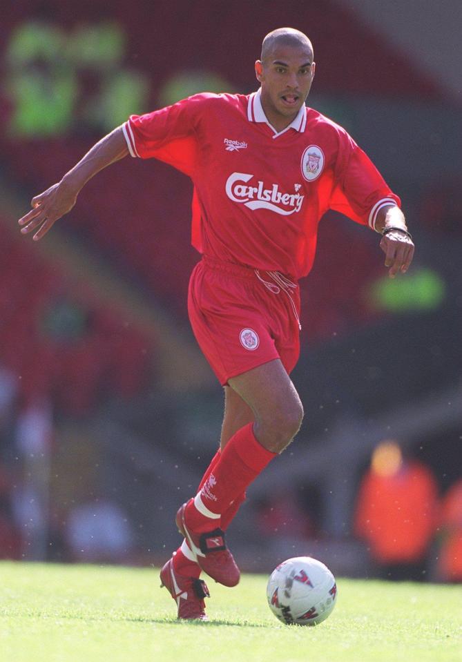 Collymore played for Liverpool between 1995 and 1997 before joining Aston Villa