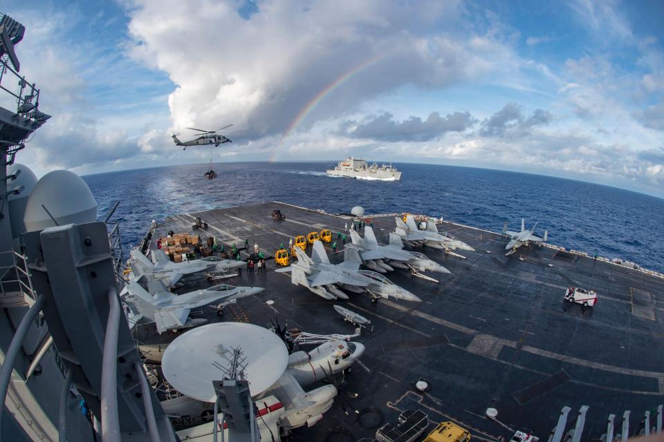  The loss of one super carrier would cost the US the lives of 5,000 service men and women