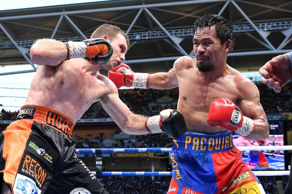  Jeff Horn beat Pacquiao in 2017