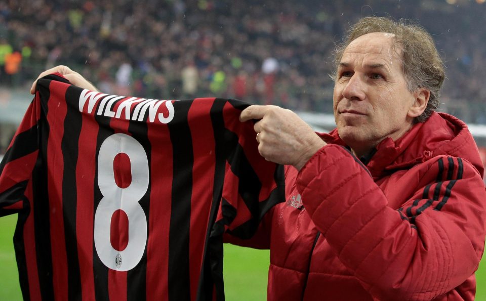  Franco Baresi paid tribute to Wilkins at the Milan derby after his death in April