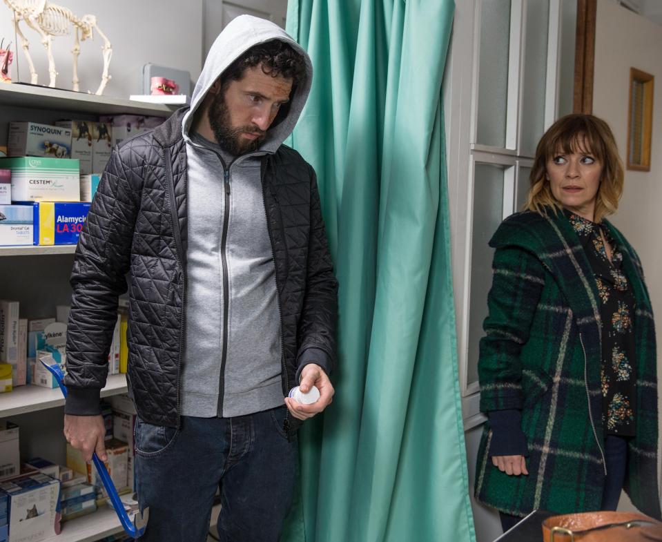  Michael has left the soap after playing Ross Barton