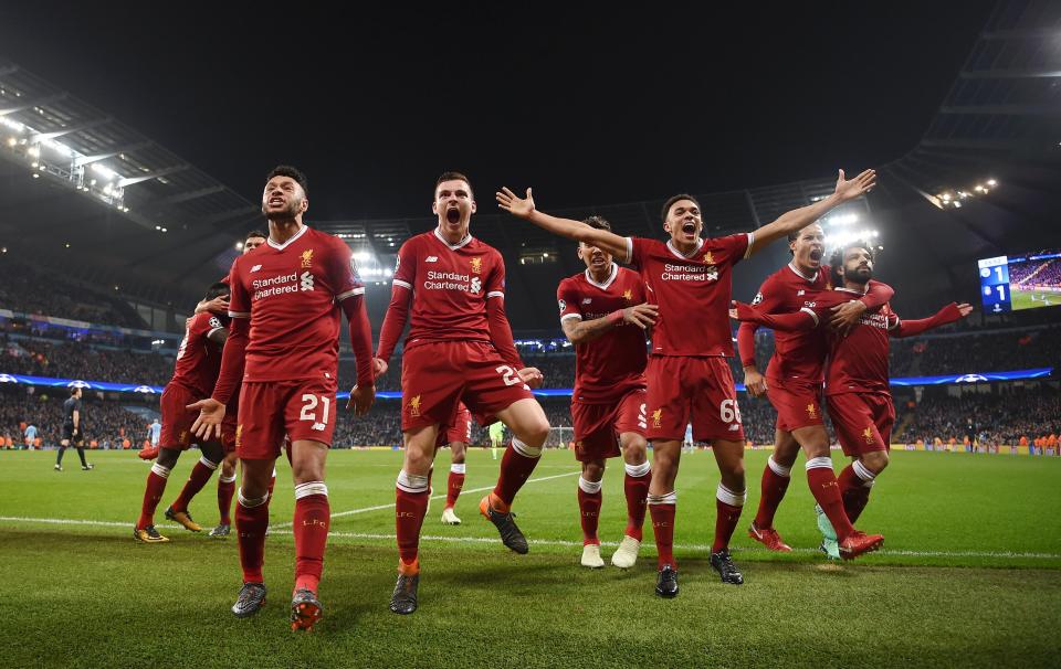  Liverpool beat Manchester City in the Champions League last season en route to the final
