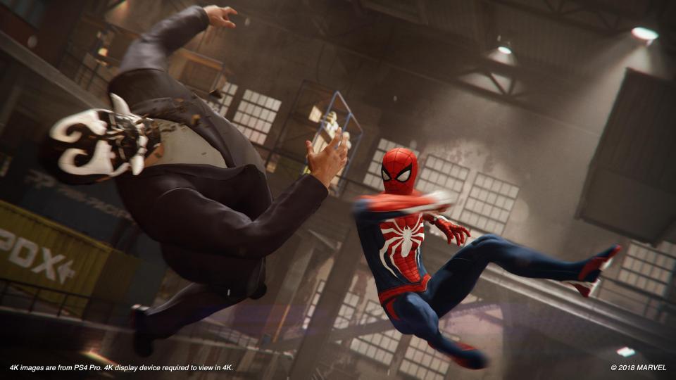  Games such as Spider-Man have driven sales of the PlayStation 4 this year