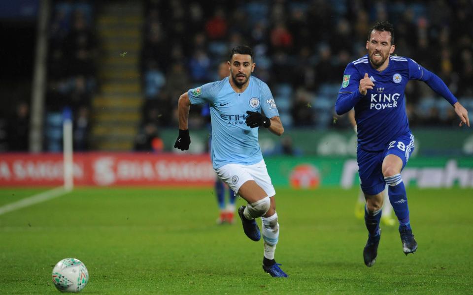 The full-back has made just one Premier League appearance this season and four in the Carabao Cup