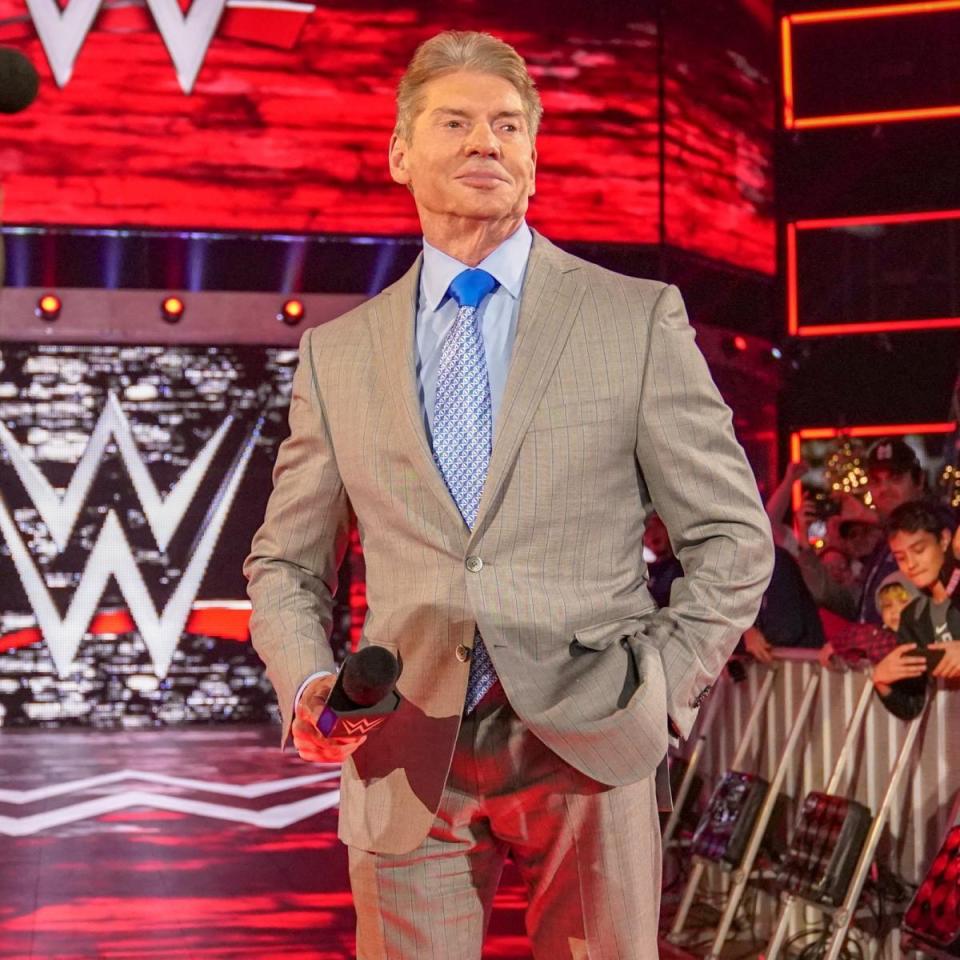 The announcement will be worrying news to WWE owner Vince McMahon