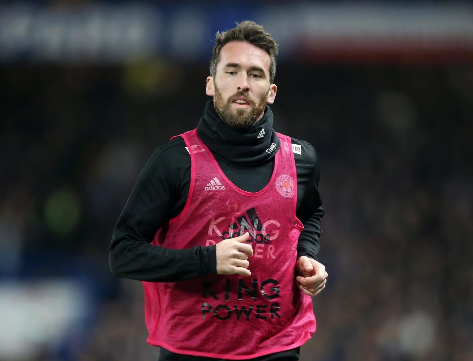 Christian Fuchs is wanted by Aston Villa on loan for the remainder of the season