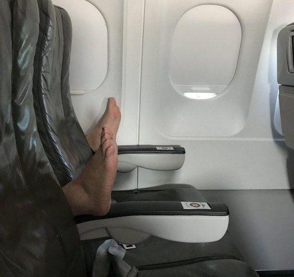 Passenger Shaming is also known for posting pictures such as this