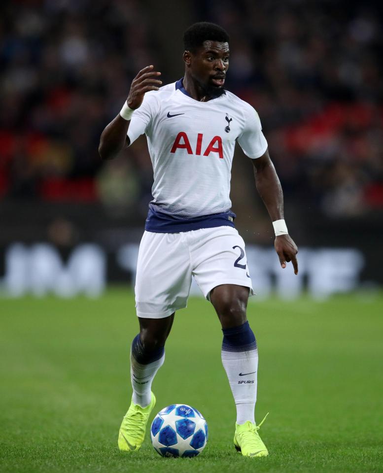  Serge Aurier was arrested after a late night bust-up with his lover Hencha Voigt