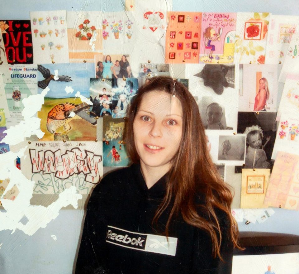 Hayley Palmer, seen here in jail aged 27, is planning to marry her serial killer girlfriend