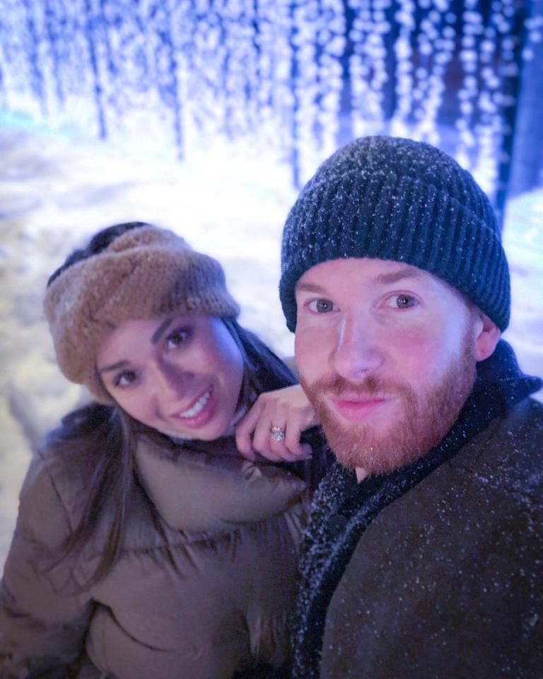  Katya and Neil Jones have spent time in St Petersburg following a turbulent Strictly series