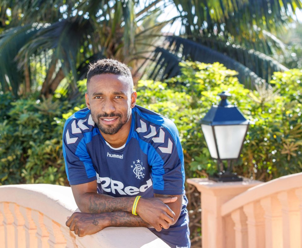 Jermain Defoe joined Rangers on their mid-season trip to Tenerife