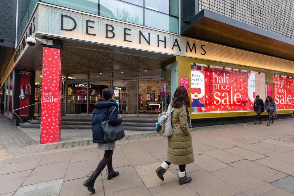  Rumours abound that Debenhams could be set to close another 40 stores