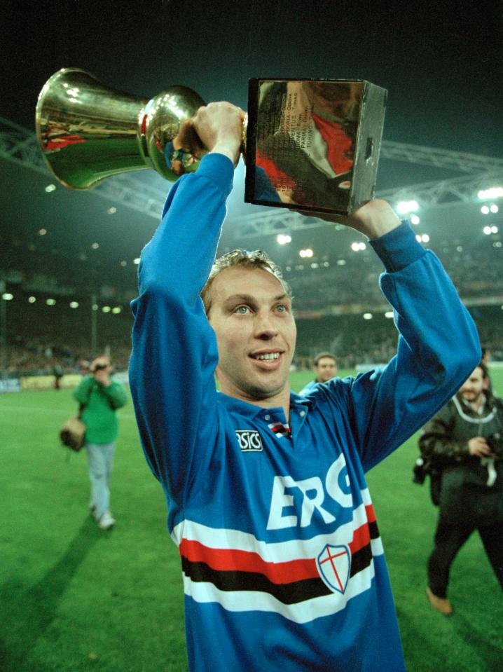  Platt played for three Italian clubs and his biggest success came at Sampdoria