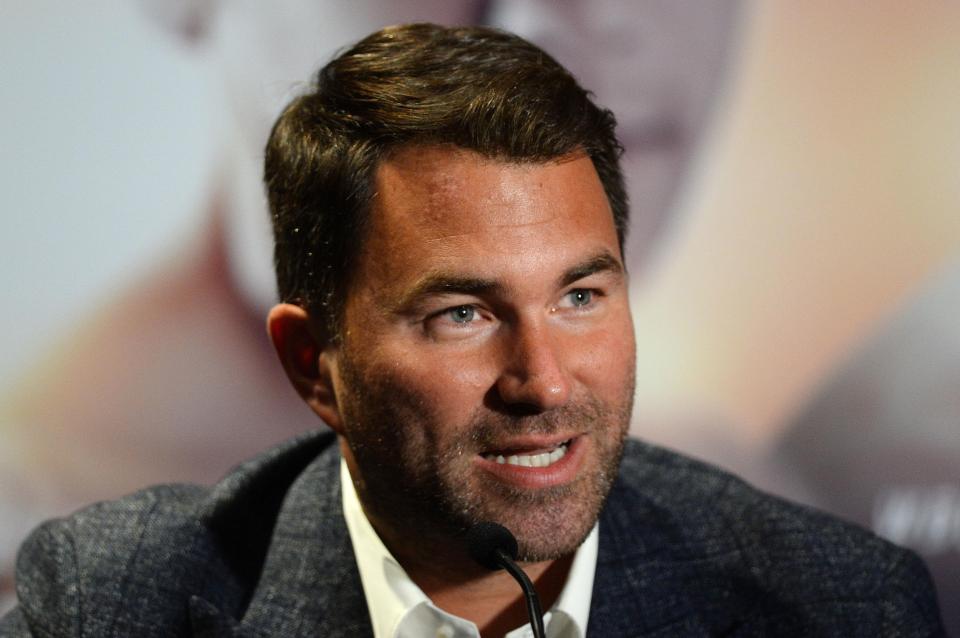  Eddie Hearn has revealed that Fury has been offered the fight to face AJ