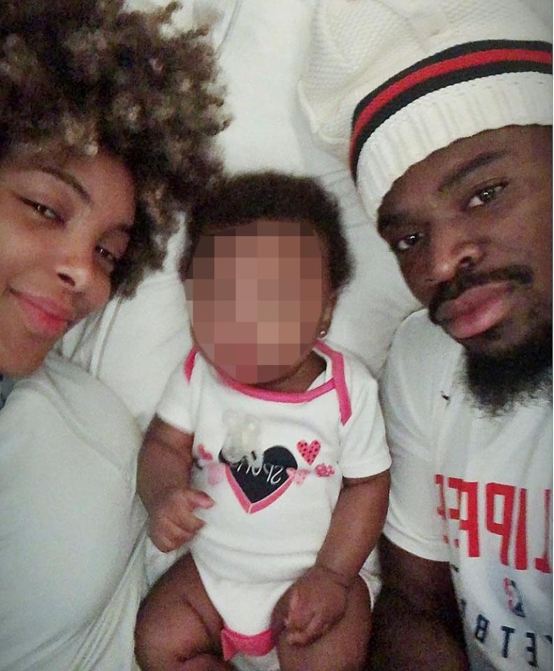  Sources claim the couple had a heated row while staying in with their baby