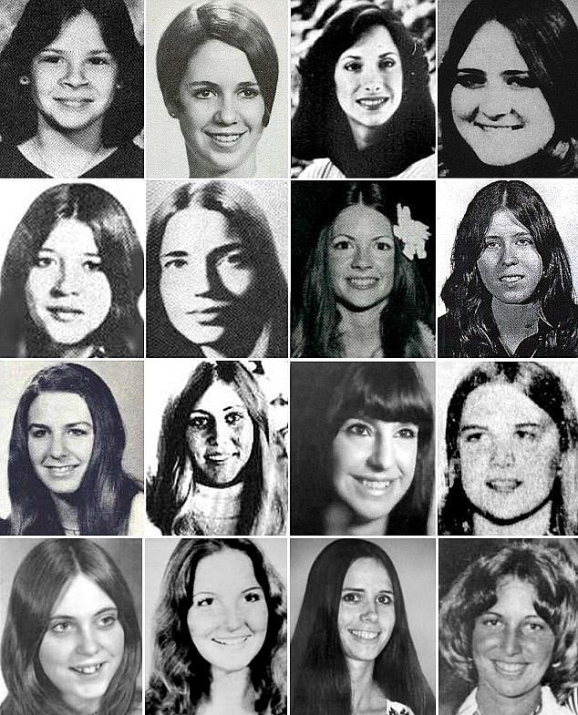 Sixteen of Ted Bundy's victims