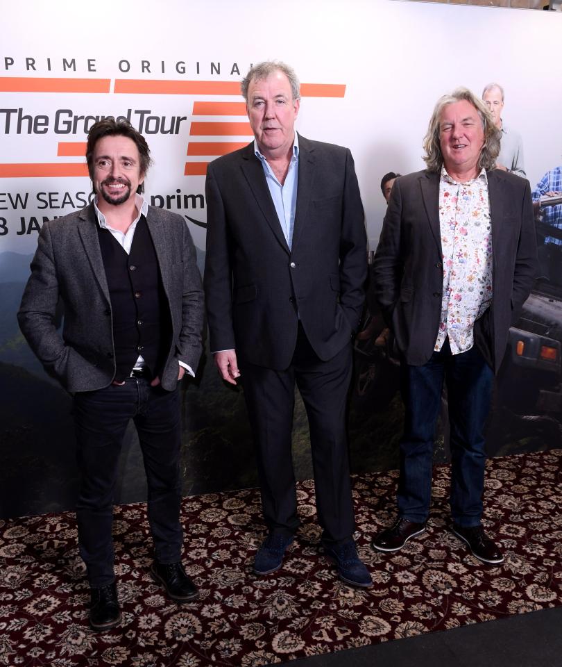 Richard Hammond, Jeremy and James May were launching the third series of The Grand Tour