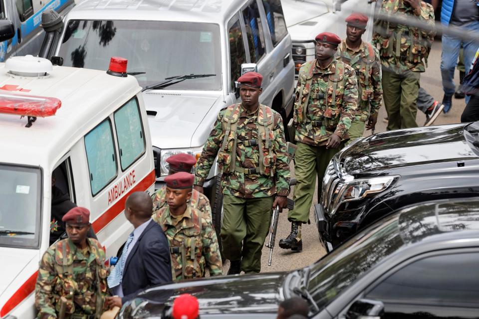  All four attackers were eventually killed, officials revealed today