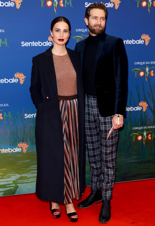 Poldark's Heida Reed cosies up to fiancé Sam Ritzenberg