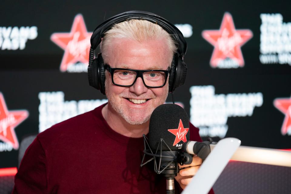  Chris Evans has launched his Virgin Radio Breakfast Show