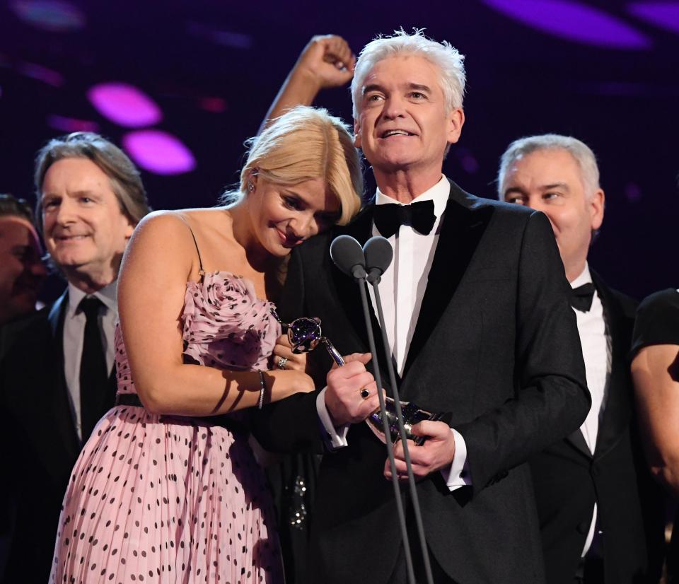  Holly Willoughby and Phillip Schofield were overjoyed with their 11th NTA win